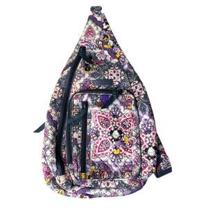 Disney Parks x Vera Bradley Sweet Treats Sling Backpack Crossbody Purse Bag